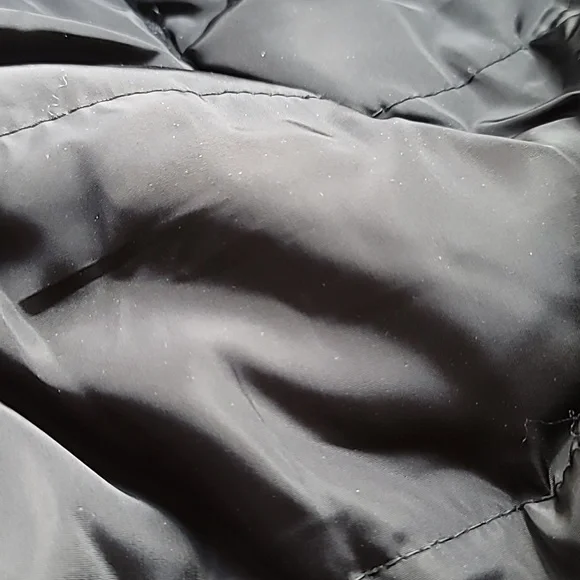 Fragralley Dog Purple Plaid Reversible Fall Winter Coat with Harness Hole Size L - Picture 5 of 9